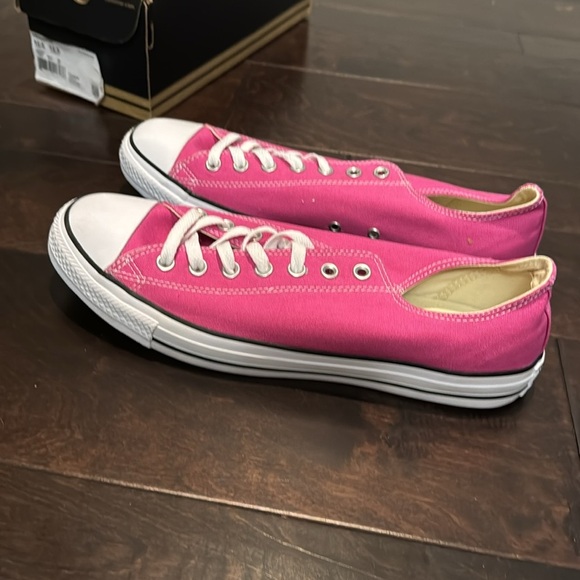Converse unisex plastic pink sneakers NIB M10.5 W12.5 - Picture 5 of 8